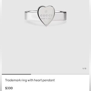 Gucci Heart Ring